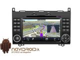 Navidroid® Mercedes 2005/11 Class A W169, B W245, Viano, Vito, Sprinter - Android 4.4.4, GPS, 7" HD 1080P, DVD, BT, WI-FI, Quad Core, 16GB, Mirror Link