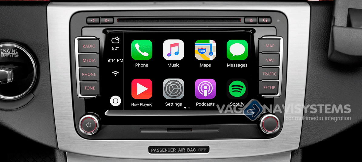 Interface Digital Radio DAB+ für VW/SKODA/SEAT MIB Systeme