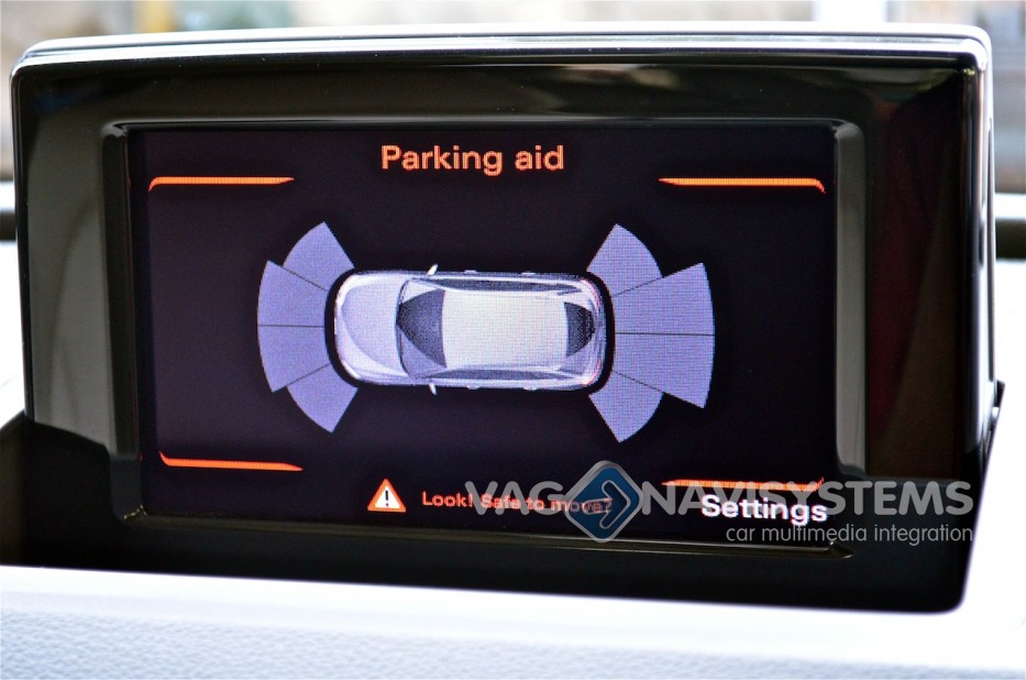 Audi Parking System APS+ - PDC Parking distance control - Front