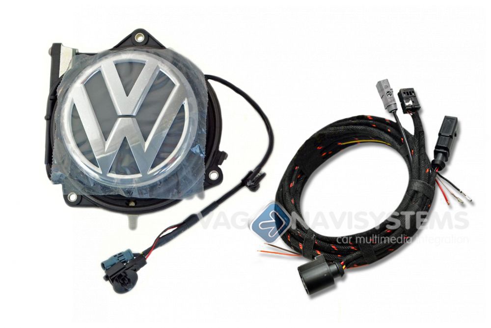 de - Cámara trasera OEM (logotipo) - VW Golf 7 - Aparcamiento Asistido - Cámaras integradas | VAG-Navisystems