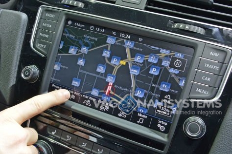 7 WinCE GPS Navi Car Radio for VW Passat Polo Touran Tiguan Golf