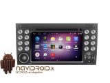 Navidroid® Mercedes SLK (W171/R171) 2004/11 - Android 4.4.4, GPS, 6,2" HD 1080P, DVD, BT, WI-FI, Quad Core, 16GB, Mirror Link